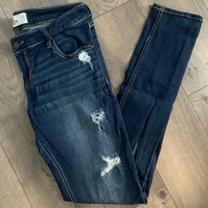 Distressed skinny Hollister Jeans